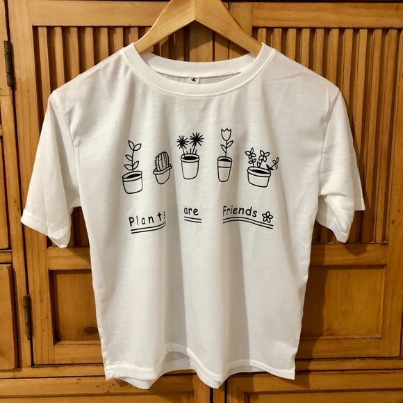 Plants Are Friends Graphic T-shirt - Picture 3 of 5
